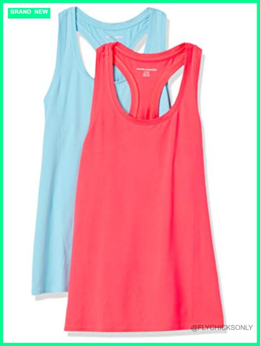 Active Quick Dry Tech Stretch Racerback Tank Top, Multipack